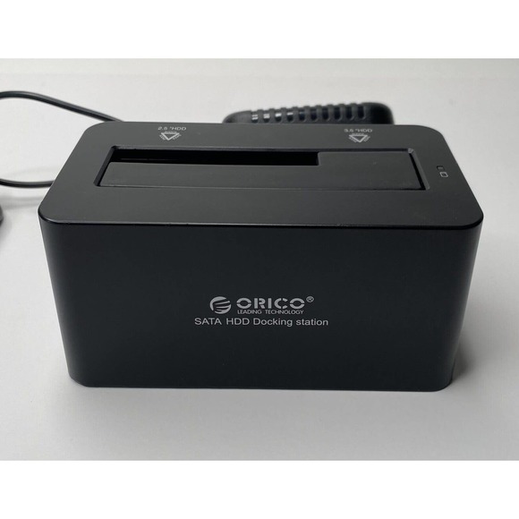 ORICO USB 3.0 SATA HDD Hard Drive & SSD Docking Station for 2.5" 3.5" - Picture 1 of 5